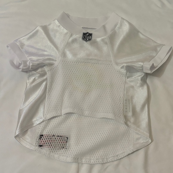 NFL Miami Dolphins White Mesh Pet Jersey with Team Logo - Picture 3 of 4